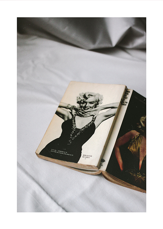 Monroe könyv életstílus fotó poszter