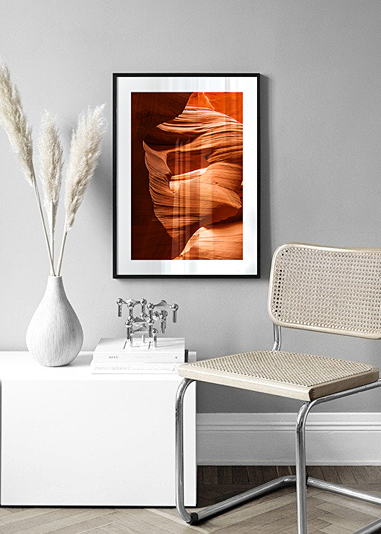 Narancs kanyon fotó poszter