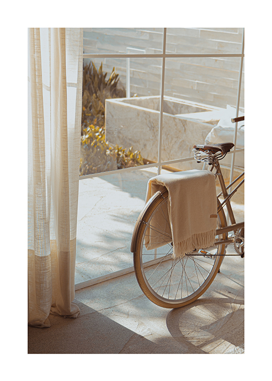 Natúr otthon kerékpár életstílus poszter