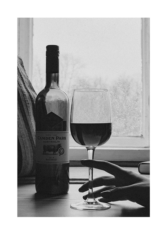 Egy pohár bor életstílus fotó poszter