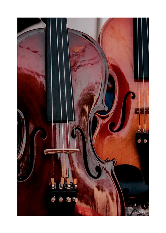 Hegedűk fotó poszter