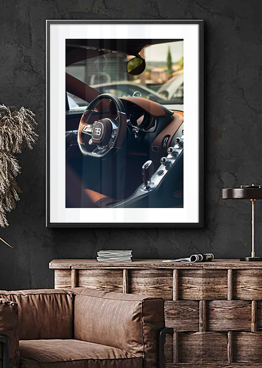 Bugatti életstílus fotó poszter