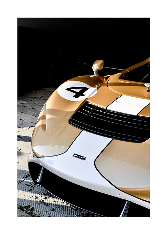 McLaren - arany életstílus fotó poszter