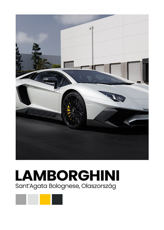 Márkák - Lamborghini életstílus fotó poszter