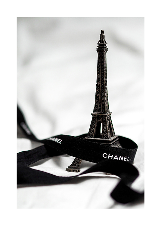 Eiffel / Chanel életstílus divat poszter