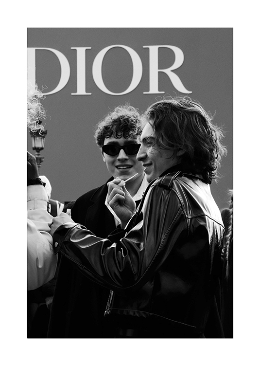 Dior címlap - életstílus divat fotó poszter